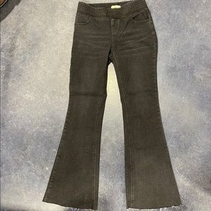 Turquoise Haven black flare jeans